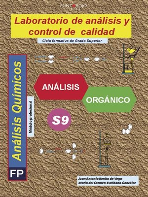 cover image of Análisis químicos. FP